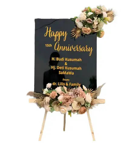 Papan Bunga Akrilik Kauman Kidul